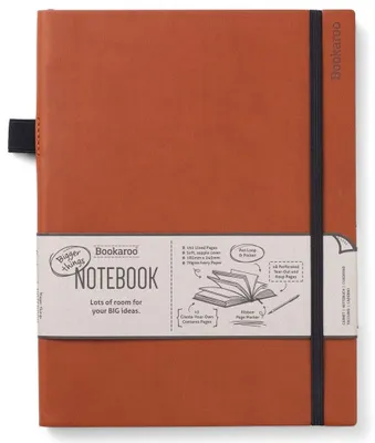 Obrázok produktu pre Bookaroo Veľký zápisník Journal v hnedej farbe