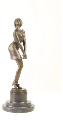 Productafbeelding van Bronzen beeld genaamd "pensive"