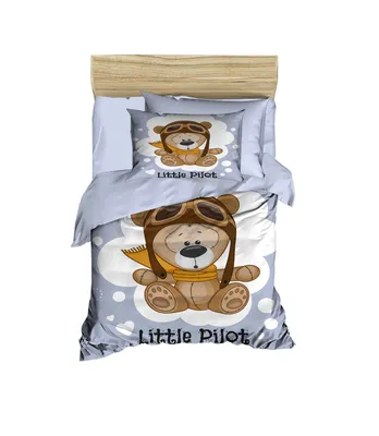 Image de L'Essentiel Linge de Maison, PH126, Baby-Bettbezug-Set, Lila, 100 x 150 cm