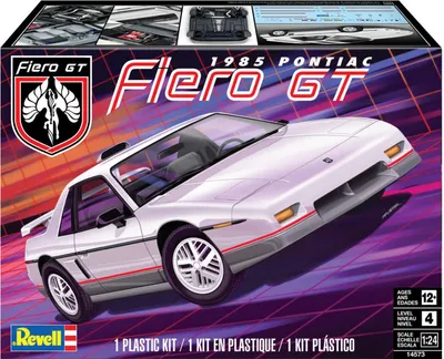 Produktbild von Revell Modellbausatz Pontiac Fiero GT 1985 1:24 Modellauto
