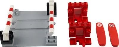 Zdjęcie produktu dla LEGO® DUPLO® Przejazd kolejowy z kodowanymi klockami i zderzakami - NOWOŚĆ! 9 elementów