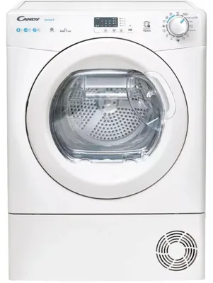 Image de Sèche-linge pompe à chaleur 60cm 8kg blanc - Candy - CSEH8ELE-S - smart