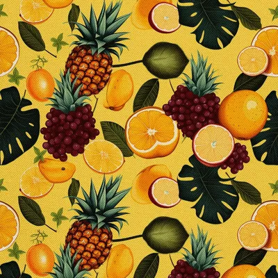 Produktbild von OUTDOOR DEKOSTOFFE OXFORD - Motiv Obst | DX6348