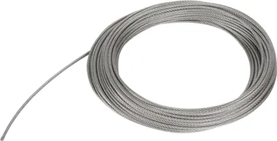 Image de 1Pc 20m câble en acier inoxydable 304 câble en acier dur pour la pêche levage 2.5mm