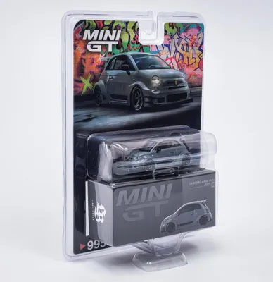 Produktbild von FIAT ABARTH 595 LB-WORKS x Abas Works Grau 2024 - Blister Mini GT 1:64
