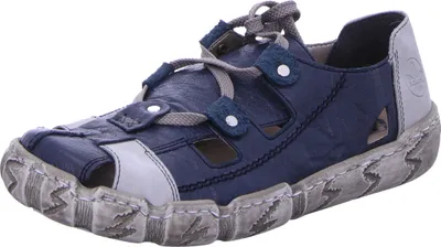 Produktbild von Rieker Damen Schnürschuhe 30383-36, 30383-37, 30383-38, 30383-39 RIE-L0325 royal/cement 36