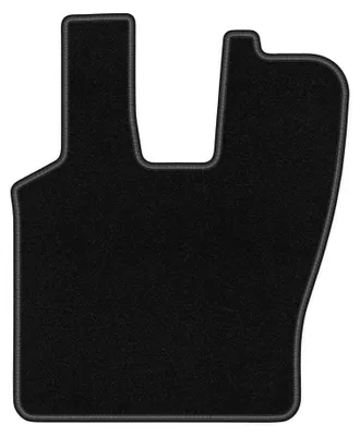 Immagine prodotto di Tappetino guidatore in moquette per Scania Seria 4 1995-2004 (commerciale) – 1 pezzo, nero, su misura – Wielganizator BASIC