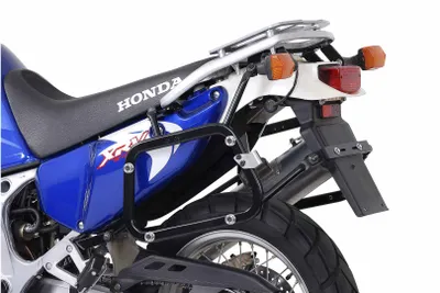 Produktbild von SW-Motech Evo Seitenträger Schwarz. Honda Xrv 750 Africa Twin (92-03)