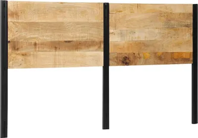 Produktbild von vidaXL Kopfteil 180 cm Massivholz Mango und Eisen