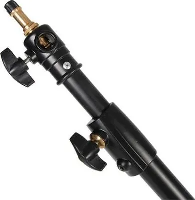 Immagine prodotto di StudioKing BM2350A, Stativo per luci con asta, nero, alluminio, 9,5 kg