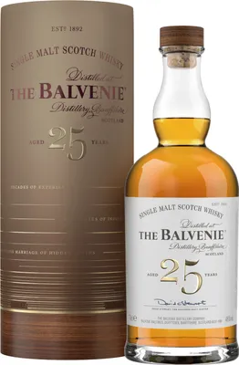 Produktbild von Balvenie 25 Years Rare Casks + Box 700ml 48% Vol.