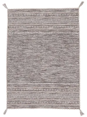Produktbild von Flachgewebeteppich Kelim Azizi Beige 140x200 cm | Moderner Teppich für Wohn- und Schlafzimmer