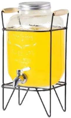 Produktbild von Famanu Getränkespender 8L - Transparent Weiß