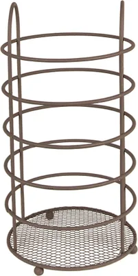 Immagine prodotto di Portaposate Clayre & Eef Ø 12x22 cm Ferro marrone