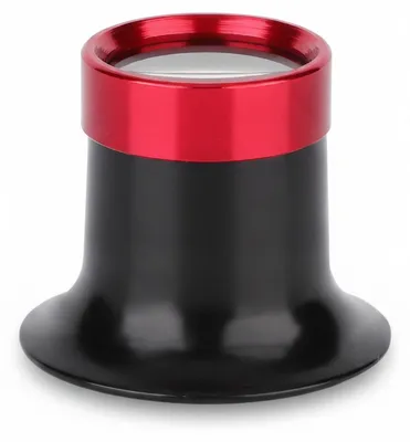 Imagen del producto de InAndOutdoorMatch - Lupe - Ampliación 10x - Aluminio, Imagen generada por IA