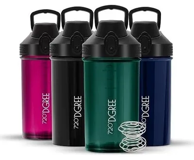 Zdjęcie produktu dla Shaker do koktajli fitness 550ML tritan szczelny dla sportowca