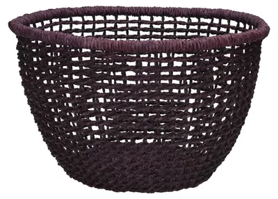 Imagen del producto de Pomax Osteria: Cuenco de frutas de papel, color morado, diámetro 30 cm, altura 20 cm