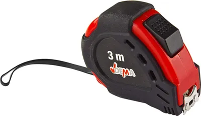 Produktbild von DEMA Rollenmaßband 3m"Self-Locking" mit Gürtelclip