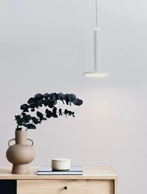 Produktbild von Nova Luce PALENCIA LED Pendelleuchte Weiß 10W Warmweiss 160x15cm 9695228
