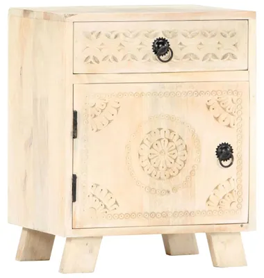 Productafbeelding van Nachtkastje 40x30x50 cm massief mangohout