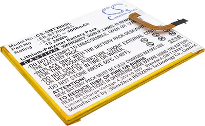Immagine prodotto di TECHTEK Batteria compatibile con [Samsung] Galaxy Tab A 7.0 2016 4G LTE, Galaxy Tab E 7.0 2016 4G LTE, SM-T280, SM-T285, SM-T285M, SM-T285YD sostitui