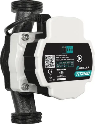 Obrázek produktu pro Čerpadlo pro ústřední topení Circula Titanio 25/40 180 mm