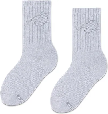 Produktbild von ZOOKSY - Socken Kinder fur Jungen a Mädchen 1 Paar SURF I Größe (30-35) I Lustige lange Socken I Baumwolle Lange socken I Socken mit Einem Thema Surf I Geschenk für die Schule I WAVE SUN