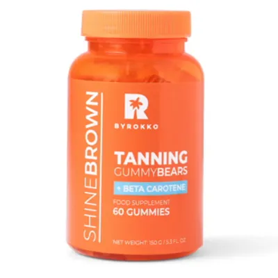 Produktbild von BYROKKO' Shine Brown Tanning Gummy Bear – Bräunungsbeschleuniger Creme