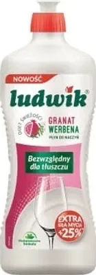 Zdjęcie produktu dla Ludwik płyn do mycia naczyń 900g - granat z werbeną