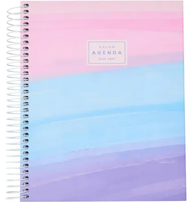 Productafbeelding van Q Kalon - Schoolagenda 2026-2027 - Van september tot juni, weekoverzicht, A5 (15x21 cm)
