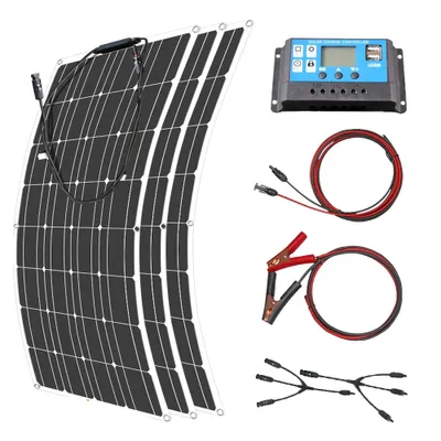 Produktbild von Flexibles Solarpanel, hohe Effizienz, biegsames Design, 300w Solar Kit