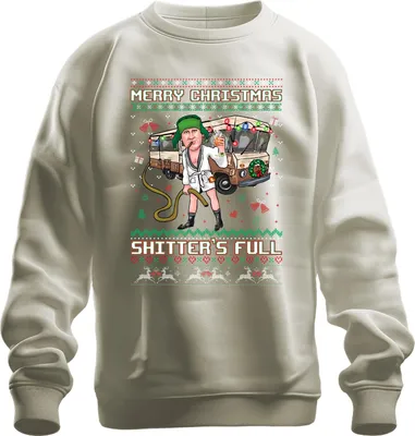 Zdjęcie produktu dla Wesołych Świąt Shitter's Full Christmas Beautiful Gift Ugly Sweater Uni Bluza Pullover, Nature, L