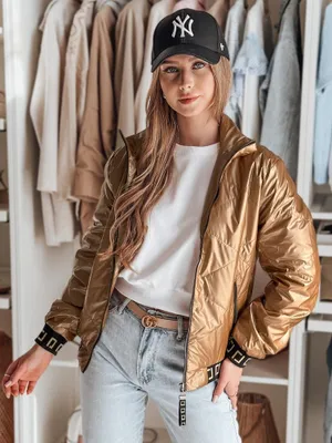 Immagine prodotto di Dstreet Bomber da donna Glamcix oro L