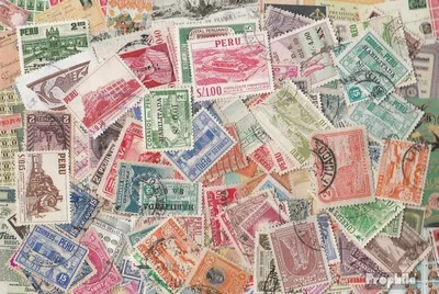 Produktbild von Briefmarken Peru 100 verschiedene Marken