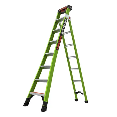 Immagine prodotto di Scala combinata 3 in 1 King Kombo Industrial Little Giant 8+6 gradini, vetroresina