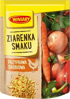 Zdjęcie produktu dla Winiary Ziarenka smaku. Przyprawa drobiowa 200g