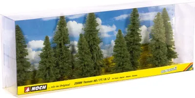 Produktbild von NOCH Tannen, Grün, 9 Stück(e)