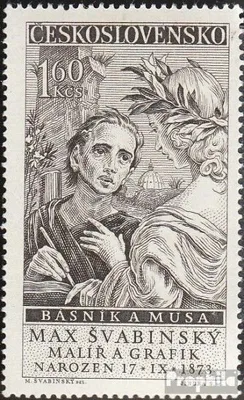 Produktbild von Briefmarken Tschechoslowakei 1958 Mi 1092 (kompl.Ausg.) postfrisch Svabinsky