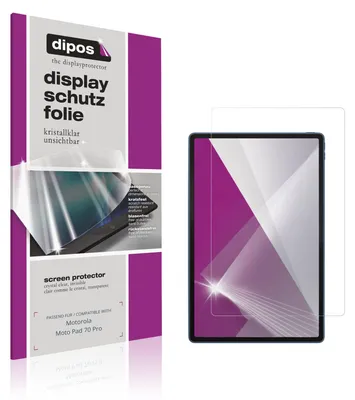 Immagine prodotto di 2x Pellicola Protettiva per Motorola Moto Pad 70 Pro Protezione Schermo Claro Display dipos