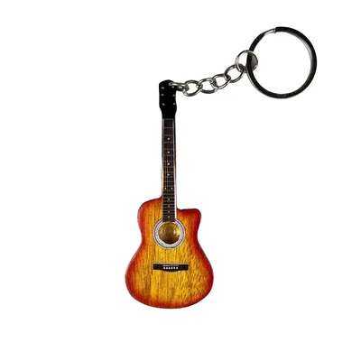 Produktbild von Akustikgitarre Schlüsselanhänger