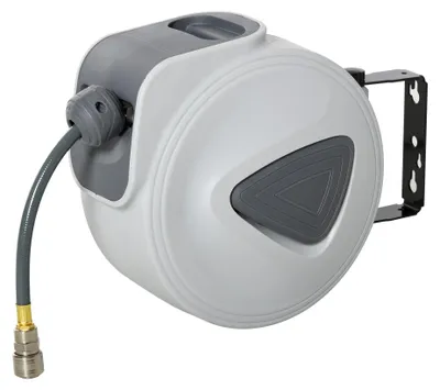 Obrázok produktu pre Navijak na hadicu - Navijak na tlakovú hadicu - Kompresor s navijakom na hadicu - Automatický navijak na hadicu - Nástenný navijak na hadicu