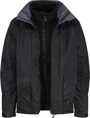 Produktbild von Regatta TRA147 | Herren Benson III Breathable 3 in 1 Jacket - Farbe: Black - Größe: 3XL