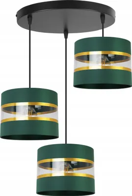 Produktbild von DECKE HäNGEND LAMPE KRONLEUCHTER LAMPENSCHIRM MODERN
