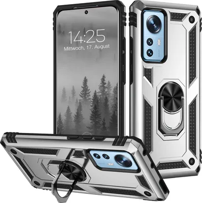 Produktbild von Armor Outdoor Handyhülle für Xiaomi 12 Pro Handy Panzer Case Cover Schutzhülle Farbe: Silber