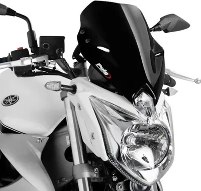Zdjęcie produktu dla Czarny ekran PUIG naked sport do Yamaha xj6