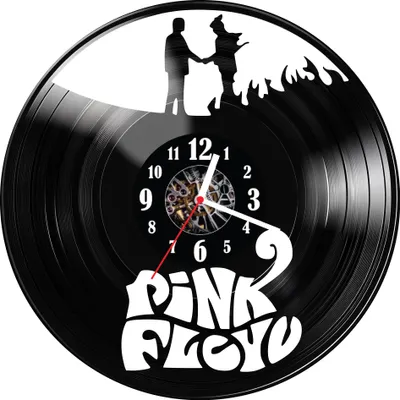 Zdjęcie produktu dla Zegar ścienny z płyty winylowej Pink Floyd 1494.14