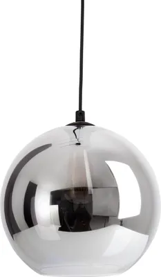 Produktbild von Näve Leuchten Pendelleuchte "VASO" Ø: 25cm schwarz Pendelleuchte "VASO" Ø: 25cm schwarz Pendelleuchten - Pendelleuchte "VASO" D:25cm schwarz, Hängelampe im Retro Style, aus Metall und Glas in anthrazit, 125 cm hoch, Ø 25 cm, E27-Fassung