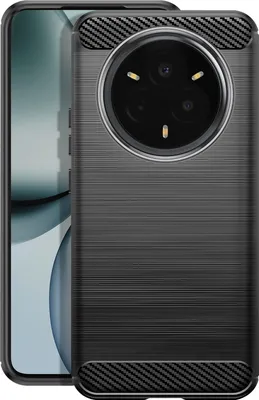 Zdjęcie produktu dla Avizar, Realme 14 Pro Silicone Case Carbon Design, czarny