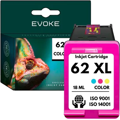 Image de Cartouche d'encre HP 62 XXL, compatible avec les modèles Officejet 5740, 200, 252, 5740, 8040, Envy 5540, 5640, 5660, 7640, C2P07AE