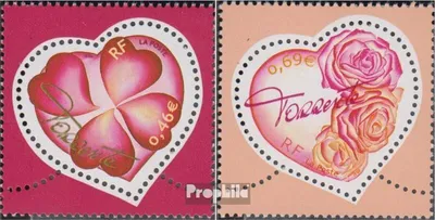 Produktbild von Briefmarken Frankreich 2003 Mi 3677-3678 (kompl.Ausg.) postfrisch Grußmarken